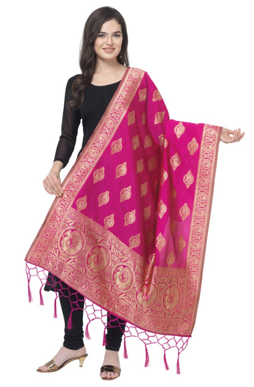 Fabfirki Present Silk Jacquard Wholesale Dupatta Fabfirki Present Silk Jacquard Wholesale Dupatta